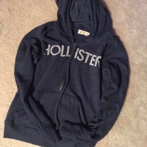Hollister hoodie full zip